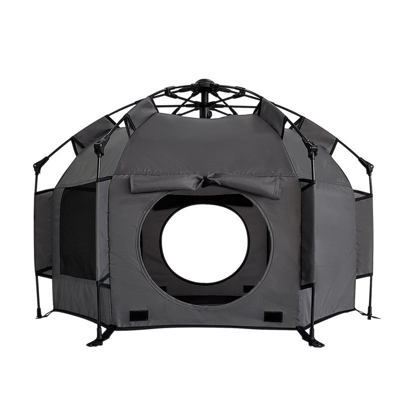 Hexagonal Pet Enclosure Tent Can Store Cat Beds And Cat Birthing Boxes Scratch-Resistant And Foldable Octagonal Dog Cage Cat Supplies